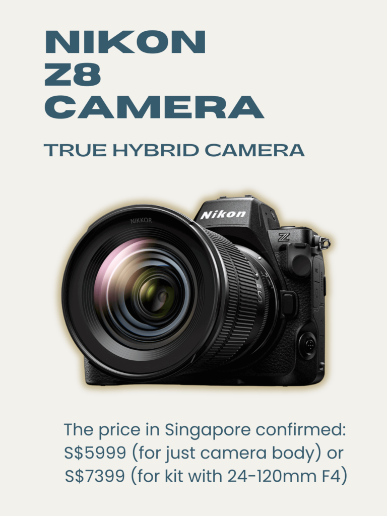 Price of Nikon Z8 in SG Announced
